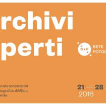 RETE FOTOGRAFIA PRESENTA “ARCHIVI APERTI” A MIA PHOTO Fair 2016