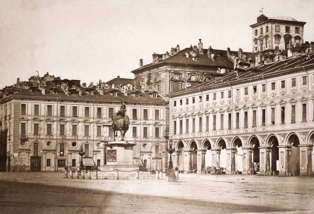 Piazza San Carlo, 1852